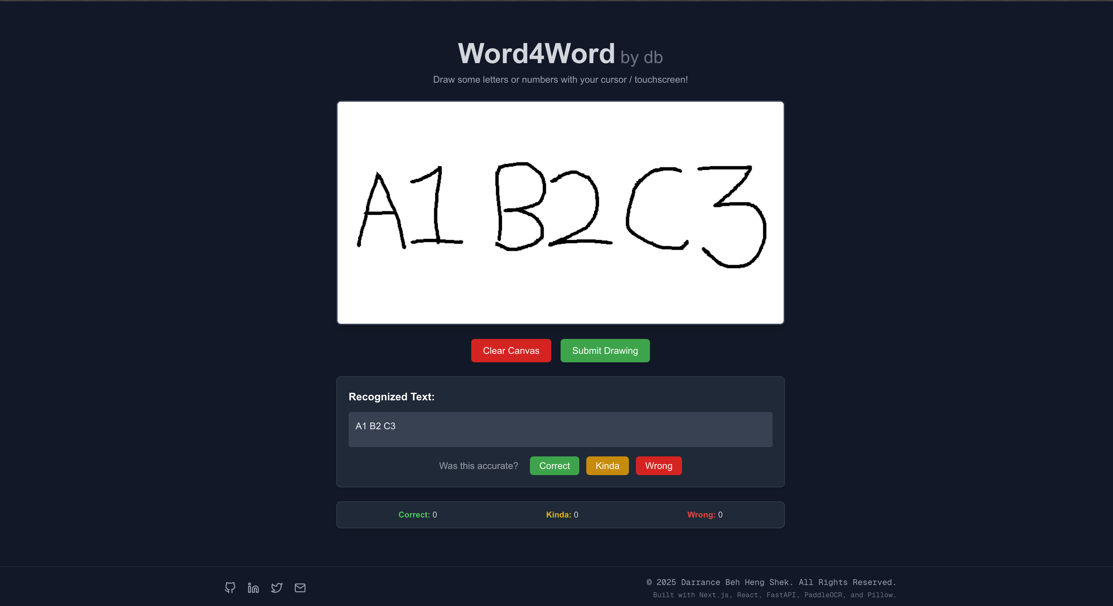 Word-4-Word screenshot